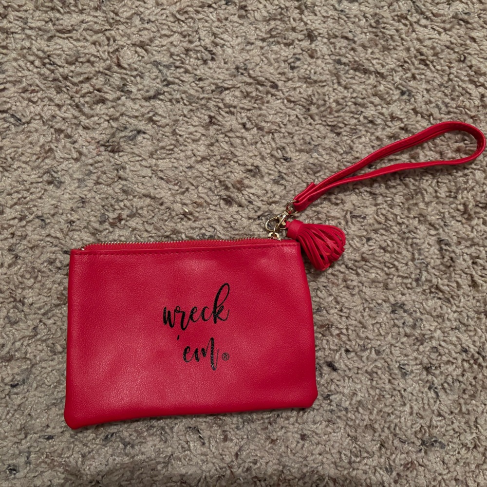 Desden Texas Tech Red Raiders Vegan Wristlet